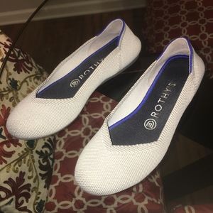 Rothy's - Flax Birdseye Shoe "The Flat" Size 7